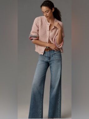 PAIGE Anessa Wide Leg Jeans